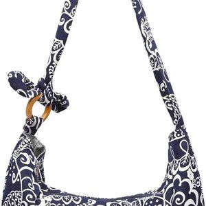 Women Hippie Crossbody Bag cloth boho Sling Bag Canvas Bohemian Hobo Hand Bags